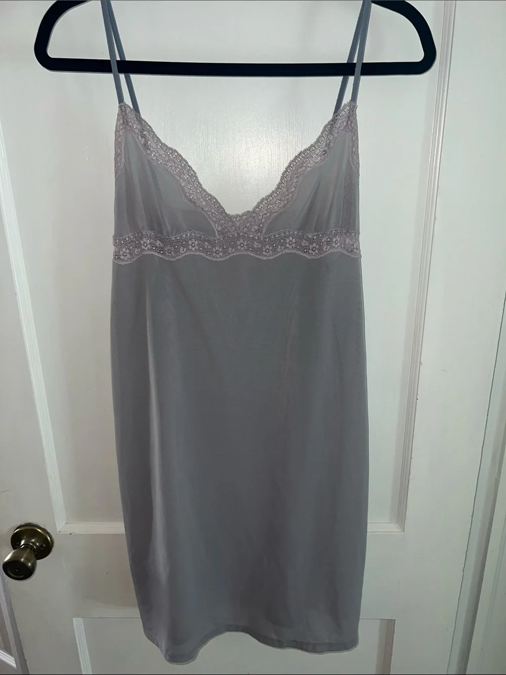 Rare Vintage 90’s Calvin Klein Sheer Mesh Slip Dress Sz L